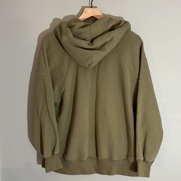 Abercrombie Oversized Sunday Zip Sweatshirt - Size S - Picture 6 of 6